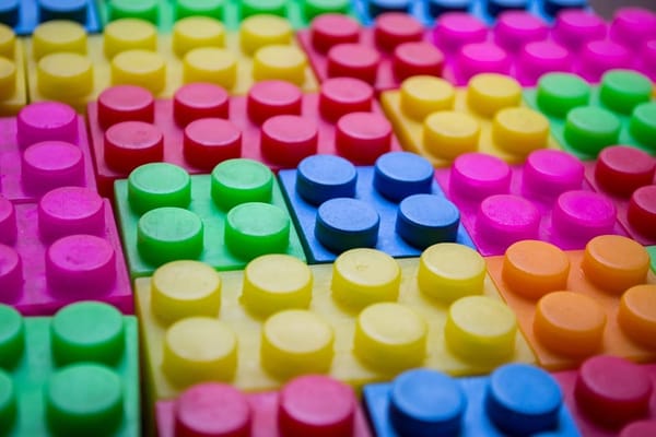 Duplo play sessions at Theale Library