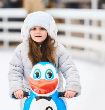 Ice Skating Christmas Pop Up